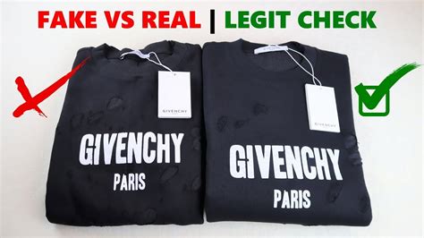 fake givenchy|Real vs Fake Givenchy Sweatshirt Legit Check .